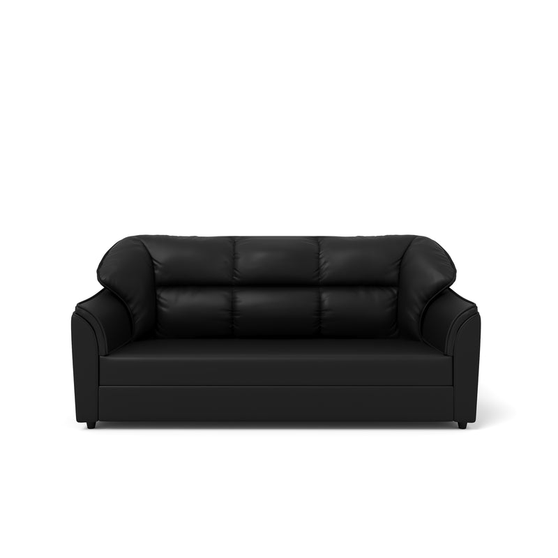 3 Seater Sectional Leatherette Sofa Leatherette 3 Seater Sofa