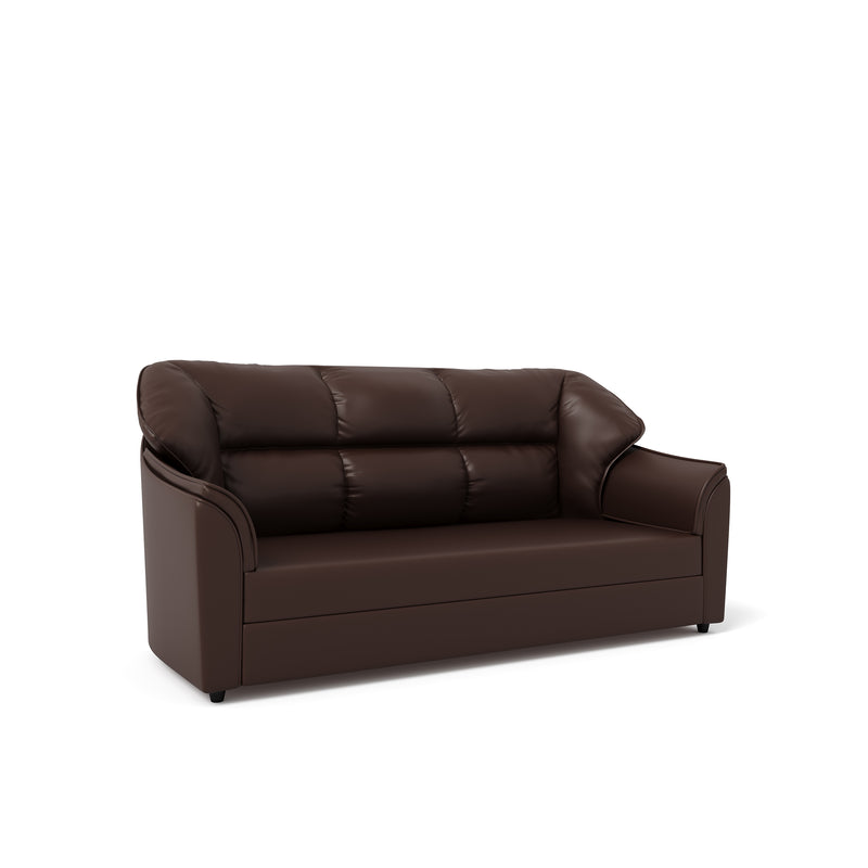 3 Seater Sectional Leatherette Sofa Leatherette 3 Seater Sofa