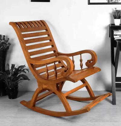 Artesia Teak Wood Rocking Chair For Living Room / Garden