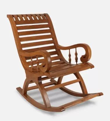 Artesia Teak Wood Rocking Chair For Living Room / Garden