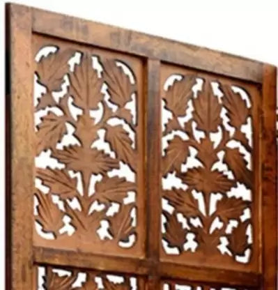 Artesia Handcrafted 5 Panel Wooden Room Partition & Room Divider